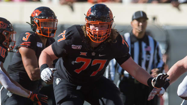 Hunter Anthony 2021 Oklahoma State O-lineman
